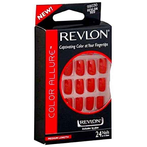 Revlon Red Christmas 🎄 fake nails - Picture 3 of 4